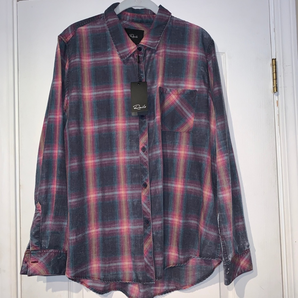 Rails Hunter Plaid Shirt Sz XL NWT